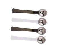 WRITWAA 4 Pièces appareil de massage crème contour des yeux spatule crème contour des yeux outil de beauté cuillère à crème contour des yeux applicateurs de crème contour des yeux