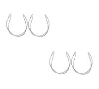 WRITWAA 4 Pièces bracelet manchette bijoux de bras pour femmes dame bracelets robe femme creation bracelet conception de bracelet Bracelets élégants bracelets femmes alliage Silver