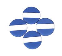 WRITWAA 4 Pièces Éponge à Maquillage Non Latex Utilisation Humide et Sèche Applicateur de Fond de Teint Couleur Aléatoire Accessoire pour Fond de Teint Correcteur et