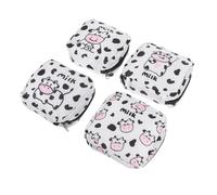 WRITWAA 4 Pièces Pochette pour Serviettes Hygiéniques Étui pour Coussinets Allaitement Trousse De Maquillage Sac De Rangement Pochette pour Coussinets Allaitement