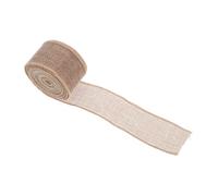 WRITWAA 4 Rouleaux Ruban Jute avec Fil Câblé Lot Ruban Lin pour Décorations de Noël Projets Diy Création de Nœuds Élégants