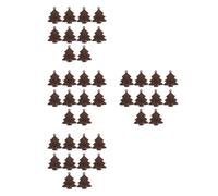 WRITWAA 40 Pièces Breloques Rustiques en Fer pour Bricolage, Cloche Sapin
