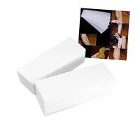 WRITWAA 400 Pièces Bandes Épilation et Spatules Non Tissées pour Épilation Corps Cheveux Bandes Dépilatoires Spatules