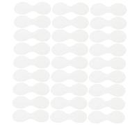 WRITWAA 400 Pièces Masques Yeux Feuilles Coton Doux Hydratants pour Soins Visage Diy Voyage Camping