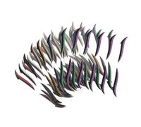 WRITWAA 40Paires Autocollants Eye Liner Auto Adhésifs pour Double Paupière de Décalcomanies Réutilisables Variées Adaptés à Toutes Formes de Yeux et Faciles