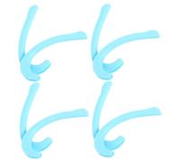 WRITWAA 4paires Crochets Pour Cordon De Masque Accessoires De Masque Pour Utilisation Quotidienne Extérieur Lot De Bleu