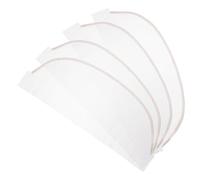 WRITWAA 4pcs Filet en Dentelle Confection de Perruques Base Fermeture Frontale Respirante Confortable pour DIY Fabrication de Perruques