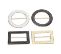 WRITWAA 4pièces Boucle Écharpe Lot De Pinces Pour Vêtements Foulards Accessoires De Mode Pour Femmes Clips Antidérapants