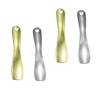 WRITWAA 4pièces Cuillère Doseuse Alliage De Zinc Pour Crème Contour Des Yeux Visage Et Masques De Beauté