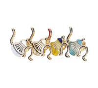 WRITWAA 4pièces Épingles à Café Métal Épingle à Cafetière Accessoires Pour Robe Théière Revers Sacs Chaussures Lot De Broches