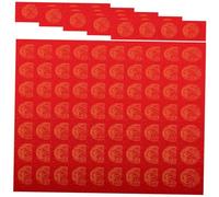 WRITWAA 5 Ensembles Calligraphy Paper For Chinese Year Decorative Blank Writing Paper For Festival Wishes