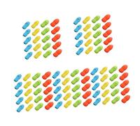 WRITWAA 5 Ensembles Housse De Protection pour Brosse À Dents en Silicone pour Adulte Portable Petite Brosse À Dents Étui De Voyage Protège-Brosse À 20 pièces * 5 Couleur Aléatoire