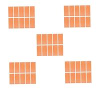 WRITWAA 5 Ensembles Revêtements D'Humidificateur En Copeaux De Cèdre Parfumés Pour Tranches Décoratives En Vrac Bandes De Cèdre Planches De Cèdre Accessoires Pour 10 pièces * 5