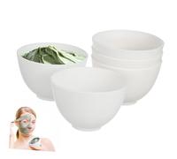 WRITWAA 5 Pièces Bol de masque en silicone petit esthéticienne aux bols faciaux mascarade bol de masque facial bol de mélange de masque facial bricolage Gel de silice