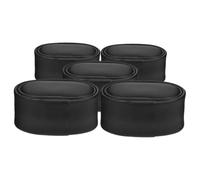 WRITWAA 5 pièces Coussin de Remontoir Montre Automatique PU Lot de Support de Mouvement et Maintien pour Bracelets et Boîtiers Design Compact Portable