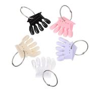 WRITWAA 5 Pièces Plaques de Pratique pour Ongles Forme de Couronne Supports Affichage de Vernis à Ongles pour Salon et École