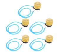 WRITWAA 5 Pièces Pompe Manuelle pour Objets Gonflables, Ambiance Noël | Gonflage Rapide sans Électricité, Format Facile à Ranger, pour Ballons, Coussins, Flotteurs Piscine et Fêtes