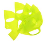 WRITWAA 5 Pièces Silicone Face Mask Covers High Elasticity Moisturizing Silicone Face Cover With Ear Hook Adjustable Fit For Women Wrinkle Facial Gaine