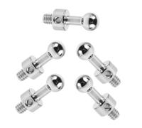 WRITWAA 5 Pièces Vis de Base de la Caméra 1/4 Pouce en Acier Argenté, Compacte, Polyvalente, Installation Facile, Photographie pour Camera Cage et Arca Plate