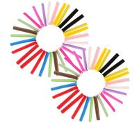 WRITWAA 50 Bâtons en Argile Polymère pour Nail Art, 50 Pièces de 5 X 50 Mm, Décorations Assorties pour Manucure Diy, pour Usage Professionnel et Créatif