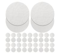 WRITWAA 50 lots de pastilles auto-adhésives à scratch - Patchs adhésifs double face de 5 cm pour arbitre, maison, école, bureau - Fixation de draps et de coussins de canapé