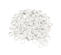 WRITWAA 500pièces Récipient à Pigments Pour Tatouage De Sourcils Godet Encre Pour Tatouage Godet Pour Anneau De Outil De Maquillage Pour Cils à Encre Porte-anneau