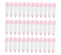 WRITWAA 50pièces Applicateur Silicone Outil De Maquillage Pour Et Fards à Paupières Double Extrémité Pratique Pour Maquillage Précis