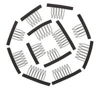 WRITWAA 50pièces Clips Peigne Pour Bonnet De Perruque Accessoires Légers Et Pratiques Pour Filets De Perruque Compatibles Avec Divers Bonnes Pour Création Et Réparation De