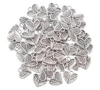 WRITWAA 50pièces Pendentif Aile Double Face Breloque Décoration Bijoux Diy Fournitures Faites Main Pendentif Aile Ange Accessoires Collier