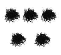 WRITWAA 5pièces Faux Hair Curly Wavy Extensions Pour Tresses Perruque Afro Bouclée Synthétique Facile à Installer Et Réutilisable Idéale Pour Look Stylé Et Naturel