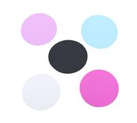 WRITWAA 5pièces Palette De Nail Art Ronde Bac à Peinture Silicone Palette De Mélange Pour Peinture Set De