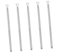 WRITWAA 5pièces Repousse Cuticule Ongle Professionnel Lot De Coupe-cuticules Acier Inoxydable Dissolvant Pour Cuticules Manucure