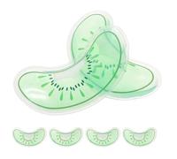WRITWAA 6 Paires Gel Rafraîchissant pour Double Paupière en Plastique, Doux pour Peau Sensible, pour Repos la Maison et Soin des Yeux