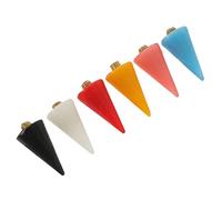 WRITWAA 6 Pièces Accessoires de Remplacement Tête Cire pour à Décorer Ongles Pointes Adhésives Doré pour Applications Précises de et Bijoux