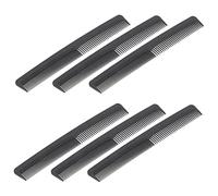 WRITWAA 6 Pièces Brosse Ondulée Avec Peignes Plastique à Double Denture Pour Coiffure Peignes De Coiffure Pour Femmes Portables Et Pratiques