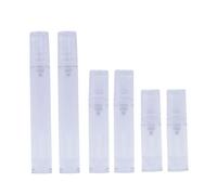 WRITWAA 6 Pièces Flacons de Voyage Contenant Flacons Étanches et Rechargeables avec Tubes de Voyage pour Shampoing et Cosmétiques