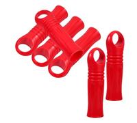 WRITWAA 6 Pièces Kit Embouts de Poignée pour Balai Adaptateur Plastique Robuste Grip Ergonomique pour Remplacement Manche de Serpillière et Balai Prolongateur Polyvalent