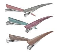 WRITWAA 6 Pièces Pinces à Cheveux Pour Queue De Cheval Épingle à Cheveux Forme Corne De Bœuf Accessoires Décoration Filles Femmes