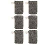 WRITWAA 6 Pièces Sachets Moussants Filet De Nettoyage Pour Visage Pack Pour Bain à Domicile Pratiques Pour Ranger Petits Objets