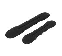 WRITWAA 6pcs Accessoire de Coiffure Donut en Éponge Noir pour Garçon et Filles, 3 Grands et 3 Petits, sans Odeur, pour Chignon Propre et Facile Ballet ou Danse