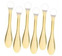 WRITWAA 6pièces Cuillères De Massage Pour Crème Visage Et Masque Oculaire or Outil De Beauté Pratique Pour Soins Des Yeux Et Visage