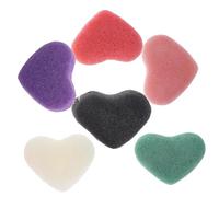 WRITWAA 6Pièces Éponge Nettoyante de Variées Douce et Exfoliante pour Élimine Impuretés et Revitalise