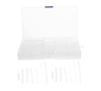 WRITWAA 70 Pièces Transparent Heat Shrink Shoelace End Tips Durable Lace Shortener Caps For Sneakers And Casual Shoes Cord Protection Repair Accessories
