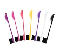 WRITWAA 7pièces Pinceau Eyeliner Peigne à Sourcils Brosse Pour Cils Et Sourcils De Pinceaux De Maquillage Kit De Pinceaux Pour Teinture Capillaire