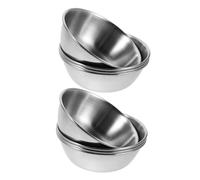 WRITWAA 8 Pièces Ensemble De Bols De Mélange De Masque Facial Masque Facial Mélange Un De Bol Mélanger Outil De Beauté Cosmétique Rangement Acier Inoxydable