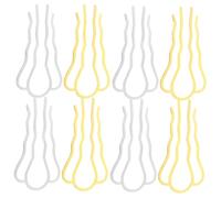 WRITWAA 8 Pièces Épingle à cheveux de peigne à cheveux pour épingles à cheveux filles Extraits accessoires décoration de cheveux de femmes bâtons de cheveux en métal outil chignon alliage