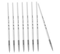 WRITWAA 8 pièces Set de Pinceaux Nail Art Fins pour Ongles Stylo Liner Précis pour Détails Manucure Brosse Gel pour Peinture Artistique Professionnelle