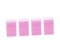WRITWAA 800pièces Lingettes pour Extensions de Cils Disque Démaquillant Dissolvant pour Cils Lingette Nettoyante Disque Nettoyant