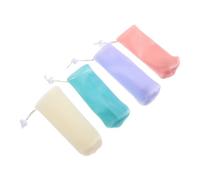 WRITWAA 8pièces Lot De Pochettes à Suspendues Pour Barre Sac Moussant Pour Visage Filet Moussant Épais Pochette Pour Barre