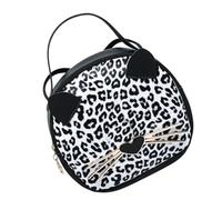 WRITWAA à bandoulière léopard pour fille tote bag leopard bijou de bourse mignon fourre-tout petit sacs pour femmes poche de filles créatives à main pu